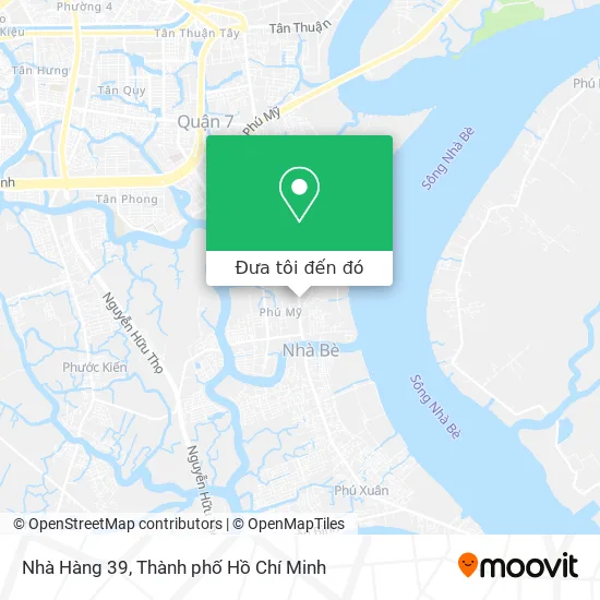 Bản đồ Nhà Hàng 39