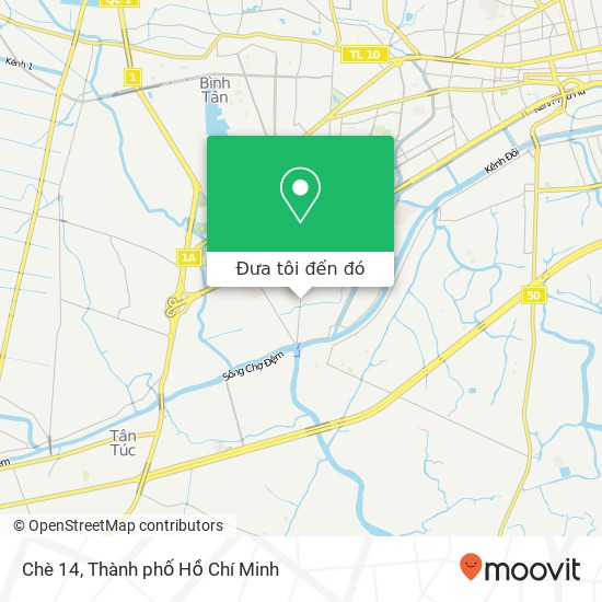 Bản đồ Chè 14, ĐƯỜNG An Dương Vương Quận 8, Thành Phố Hồ Chí Minh