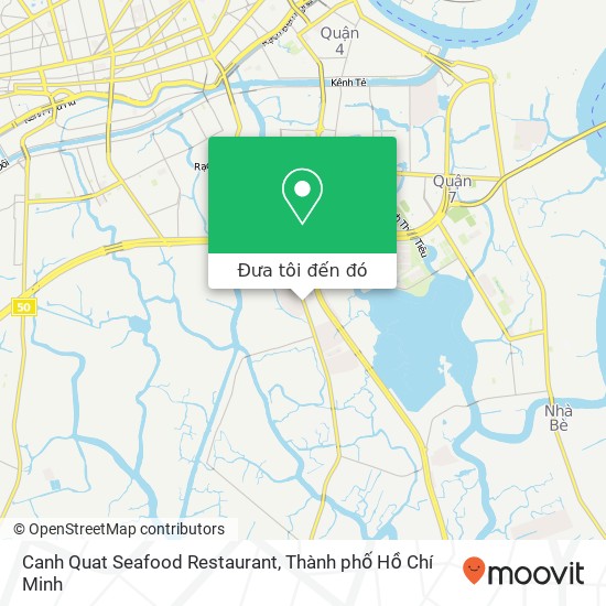 Bản đồ Canh Quat Seafood Restaurant, 166E ĐƯỜNG Lê Văn Lương Huyện Nhà Bè, Thành Phố Hồ Chí Minh