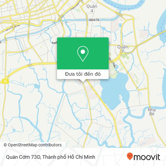 Bản đồ Quán Cơm 73D, Lê Văn Lương Huyện Nhà Bè, Thành Phố Hồ Chí Minh