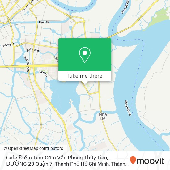 Bản đồ Cafe-Điểm Tâm-Cơm Văn Phòng Thủy Tiên, ĐƯỜNG 20 Quận 7, Thành Phố Hồ Chí Minh