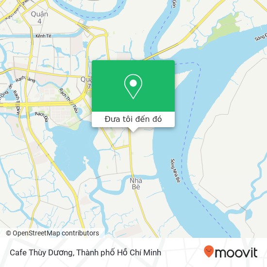 Bản đồ Cafe Thùy Dương, HẺM 1283 Huỳnh Tấn Phát Quận 7, Thành Phố Hồ Chí Minh