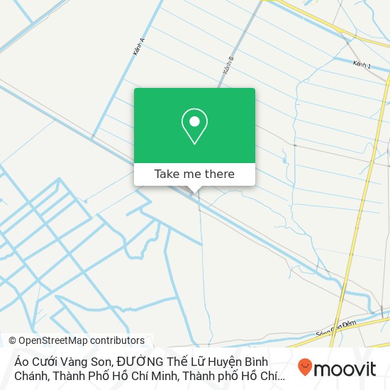 Bản đồ Áo Cưới Vàng Son, ĐƯỜNG Thế Lữ Huyện Bình Chánh, Thành Phố Hồ Chí Minh