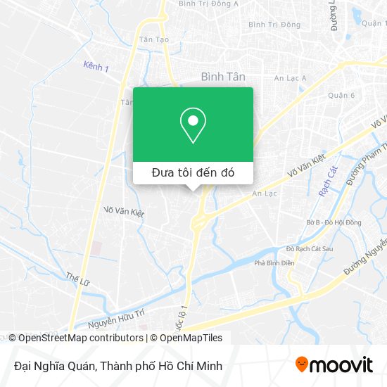 Bản đồ Đại Nghĩa Quán