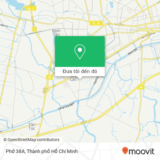 Bản đồ Phở 38A, ĐƯỜNG An Dương Vương Quận 8, Thành Phố Hồ Chí Minh