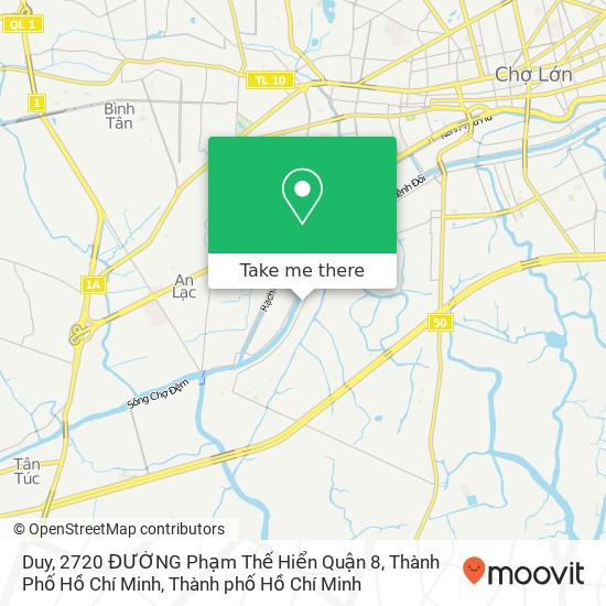 Bản đồ Duy, 2720 ĐƯỜNG Phạm Thế Hiển Quận 8, Thành Phố Hồ Chí Minh