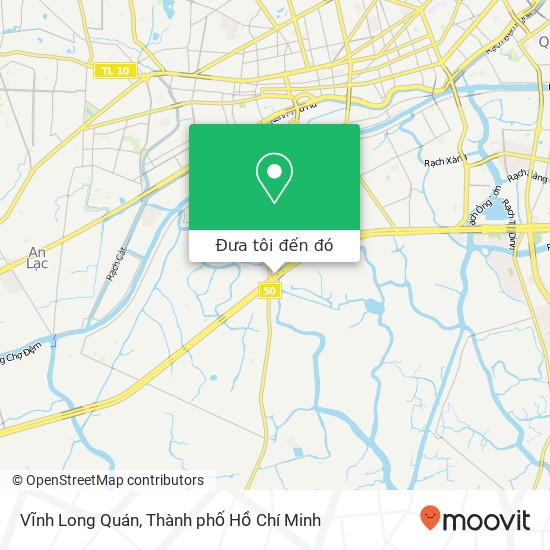Bản đồ Vĩnh Long Quán, ĐƯỜNG Nguyễn Văn Linh Huyện Bình Chánh, Thành Phố Hồ Chí Minh