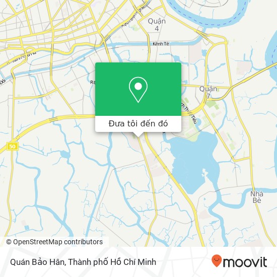 Bản đồ Quán Bảo Hân, Lê Văn Lương Huyện Nhà Bè, Thành Phố Hồ Chí Minh