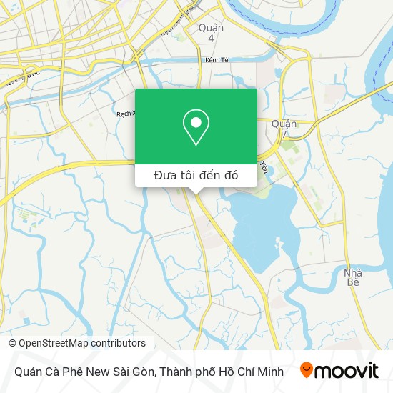 Bản đồ Quán Cà Phê New Sài Gòn