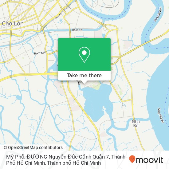 Bản đồ Mỹ Phố, ĐƯỜNG Nguyễn Đức Cảnh Quận 7, Thành Phố Hồ Chí Minh