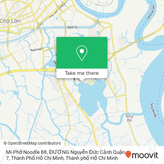 Bản đồ Mì-Phở Noodle 88, ĐƯỜNG Nguyễn Đức Cảnh Quận 7, Thành Phố Hồ Chí Minh