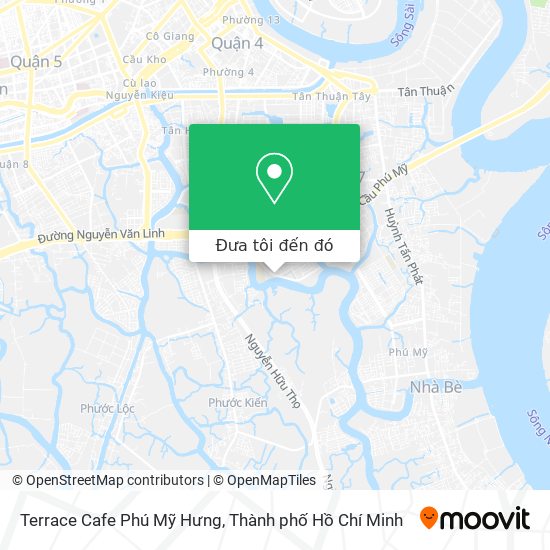 Bản đồ Terrace Cafe Phú Mỹ Hưng