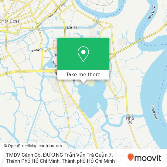 Bản đồ TMDV Cánh Cò, ĐƯỜNG Trần Văn Trà Quận 7, Thành Phố Hồ Chí Minh