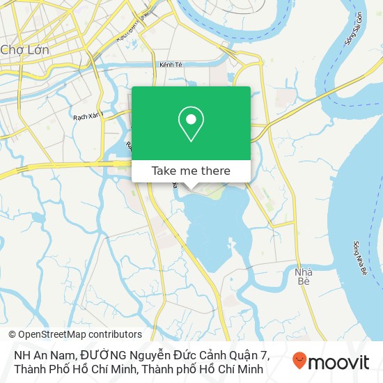 Bản đồ NH An Nam, ĐƯỜNG Nguyễn Đức Cảnh Quận 7, Thành Phố Hồ Chí Minh