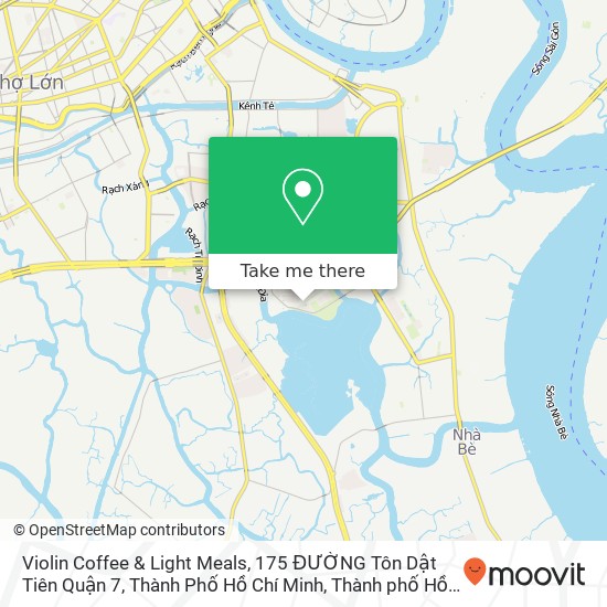 Bản đồ Violin Coffee & Light Meals, 175 ĐƯỜNG Tôn Dật Tiên Quận 7, Thành Phố Hồ Chí Minh