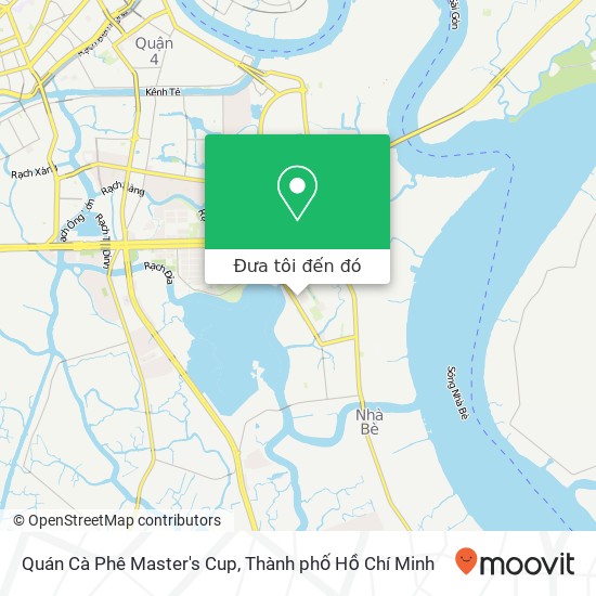 Bản đồ Quán Cà Phê Master's Cup, ĐƯỜNG 18 Quận 7, Thành Phố Hồ Chí Minh