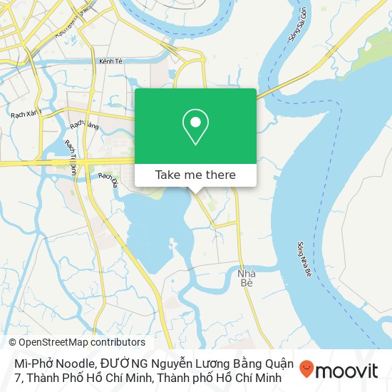 Bản đồ Mì-Phở Noodle, ĐƯỜNG Nguyễn Lương Bằng Quận 7, Thành Phố Hồ Chí Minh