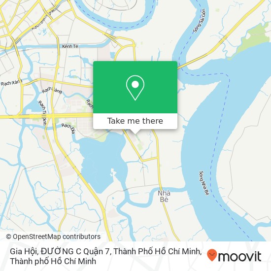 Bản đồ Gia Hội, ĐƯỜNG C Quận 7, Thành Phố Hồ Chí Minh