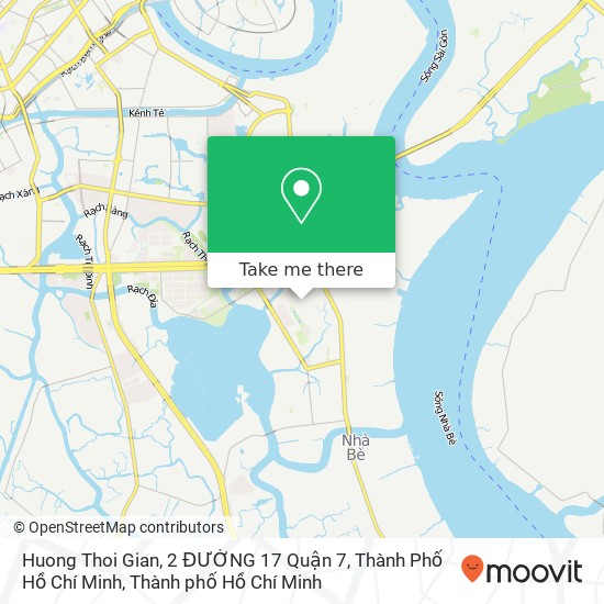 Bản đồ Huong Thoi Gian, 2 ĐƯỜNG 17 Quận 7, Thành Phố Hồ Chí Minh