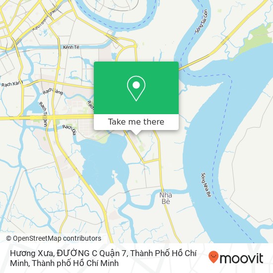 Bản đồ Hương Xưa, ĐƯỜNG C Quận 7, Thành Phố Hồ Chí Minh