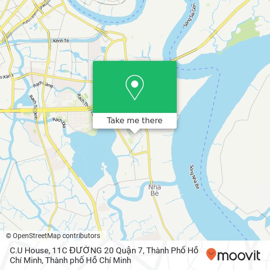 Bản đồ C.U House, 11C ĐƯỜNG 20 Quận 7, Thành Phố Hồ Chí Minh