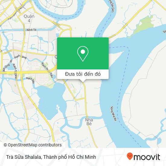 Bản đồ Trà Sữa Shalala, 1072 ĐƯỜNG Huỳnh Tấn Phát Quận 7, Thành Phố Hồ Chí Minh