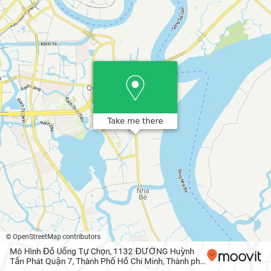 Bản đồ Mô Hình Đồ Uống Tự Chọn, 1132 ĐƯỜNG Huỳnh Tấn Phát Quận 7, Thành Phố Hồ Chí Minh