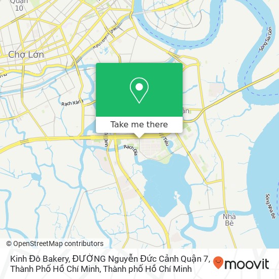 Bản đồ Kinh Đô Bakery, ĐƯỜNG Nguyễn Đức Cảnh Quận 7, Thành Phố Hồ Chí Minh