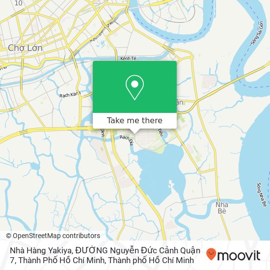 Bản đồ Nhà Hàng Yakiya, ĐƯỜNG Nguyễn Đức Cảnh Quận 7, Thành Phố Hồ Chí Minh