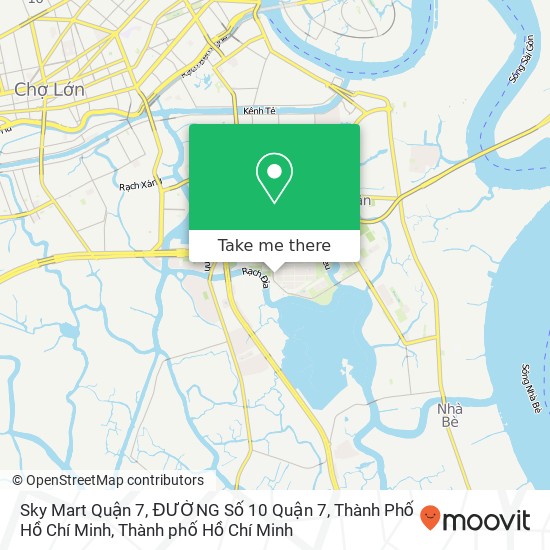 Bản đồ Sky Mart Quận 7, ĐƯỜNG Số 10 Quận 7, Thành Phố Hồ Chí Minh