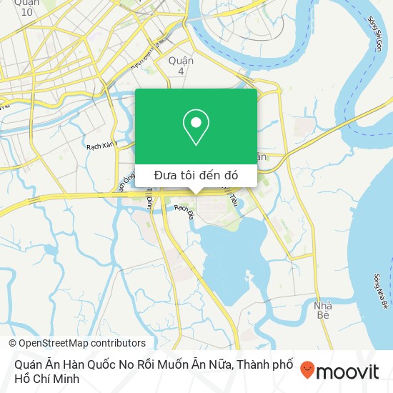 Bản đồ Quán Ăn Hàn Quốc No Rồi Muốn Ăn Nữa, ĐƯỜNG Nguyễn Đức Cảnh Quận 7, Thành Phố Hồ Chí Minh