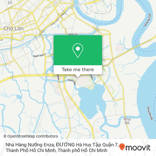 Bản đồ Nhà Hàng Nướng Enza, ĐƯỜNG Hà Huy Tập Quận 7, Thành Phố Hồ Chí Minh