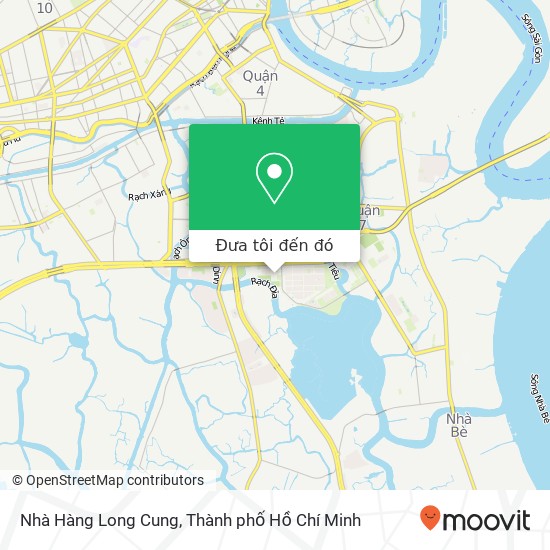 Bản đồ Nhà Hàng Long Cung, ĐƯỜNG Hà Huy Tập Quận 7, Thành Phố Hồ Chí Minh