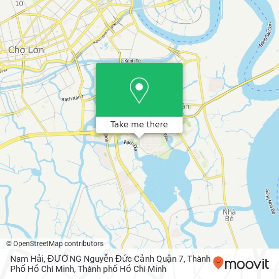 Bản đồ Nam Hải, ĐƯỜNG Nguyễn Đức Cảnh Quận 7, Thành Phố Hồ Chí Minh