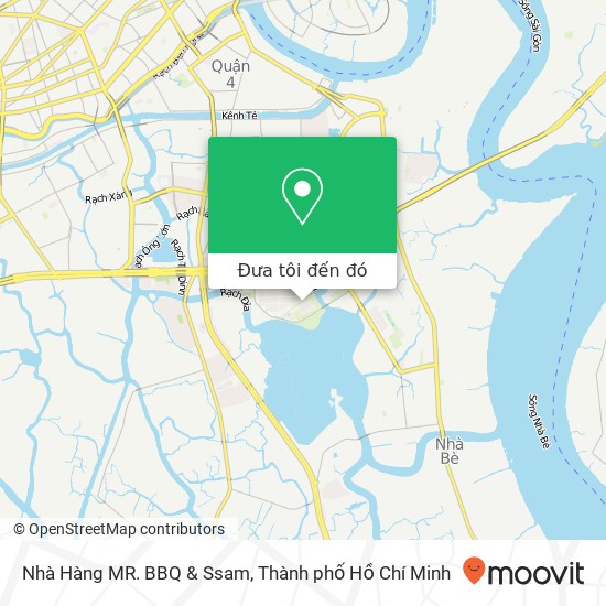 Bản đồ Nhà Hàng MR. BBQ & Ssam, ĐƯỜNG Tôn Dật Tiên Quận 7, Thành Phố Hồ Chí Minh