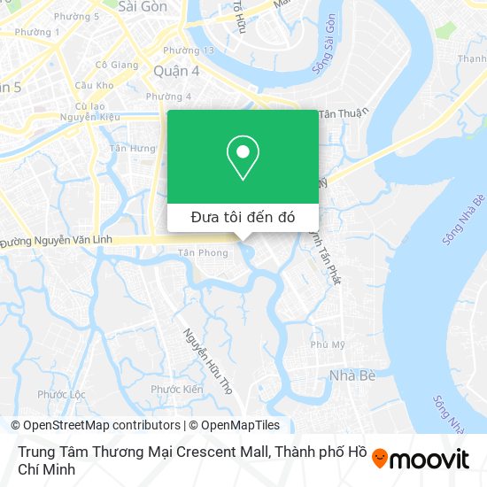 Bản đồ Trung Tâm Thương Mại Crescent Mall