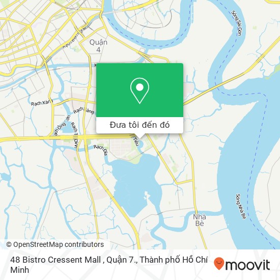 Bản đồ 48 Bistro Cressent Mall , Quận 7., ĐƯỜNG Tôn Dật Tiên Quận 7, Thành Phố Hồ Chí Minh