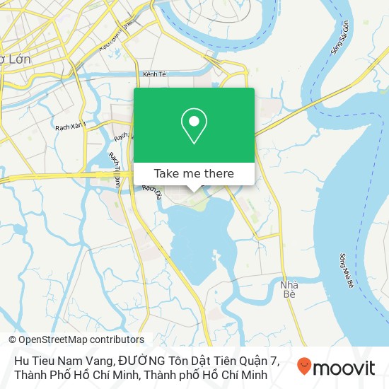 Bản đồ Hu Tieu Nam Vang, ĐƯỜNG Tôn Dật Tiên Quận 7, Thành Phố Hồ Chí Minh