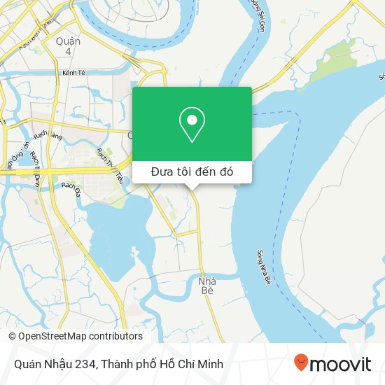 Bản đồ Quán Nhậu 234, 1141 ĐƯỜNG Huỳnh Tấn Phát Quận 7, Thành Phố Hồ Chí Minh