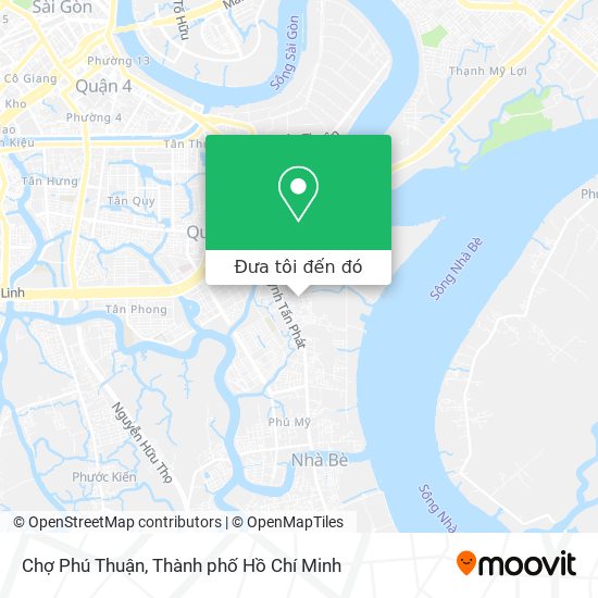 Bản đồ Chợ Phú Thuận
