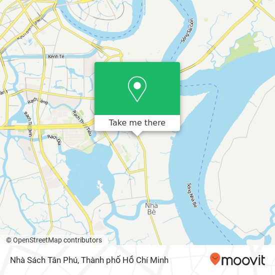 Bản đồ Nhà Sách Tân Phú