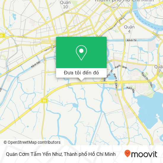 Bản đồ Quán Cơm Tấm Yến Như, ĐƯỜNG Phạm Hùng Huyện Bình Chánh, Thành Phố Hồ Chí Minh