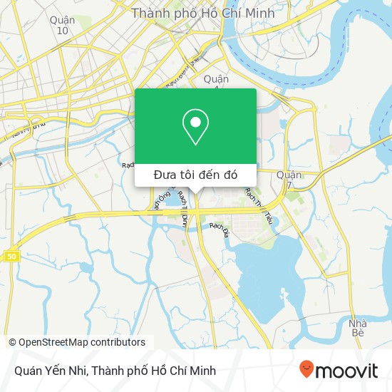 Bản đồ Quán Yến Nhi, ĐƯỜNG Nguyễn Hữu Thọ Quận 7, Thành Phố Hồ Chí Minh