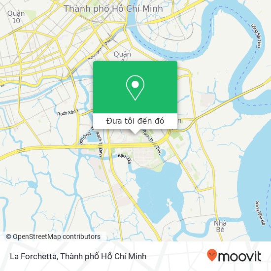 Bản đồ La Forchetta, ĐƯỜNG Cao Triều Phát Quận 7, Thành Phố Hồ Chí Minh