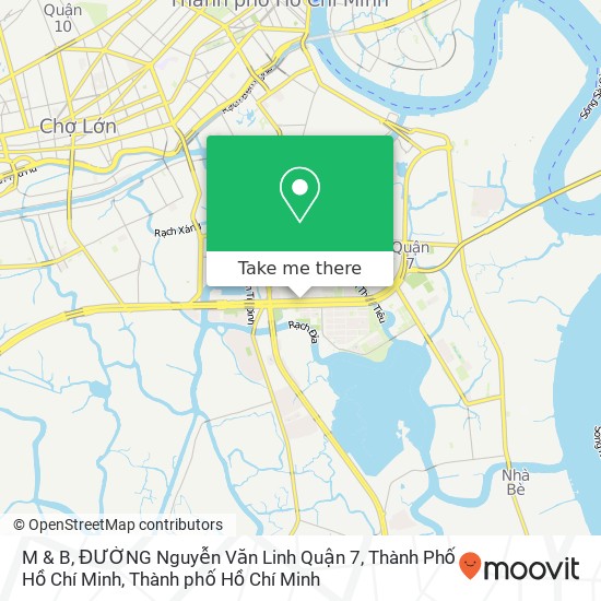 Bản đồ M & B, ĐƯỜNG Nguyễn Văn Linh Quận 7, Thành Phố Hồ Chí Minh