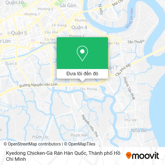 Bản đồ Kyedong Chicken-Gà Rán Hàn Quốc