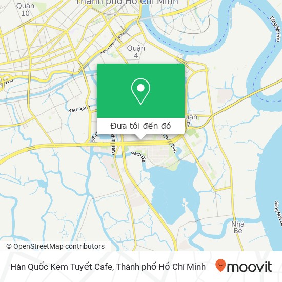 Bản đồ Hàn Quốc Kem Tuyết Cafe, ĐƯỜNG Phạm Văn Nghị Quận 7, Thành Phố Hồ Chí Minh