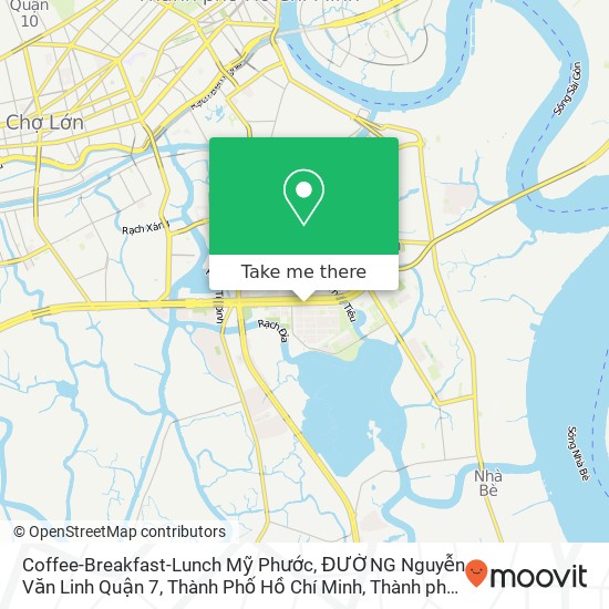 Bản đồ Coffee-Breakfast-Lunch Mỹ Phước, ĐƯỜNG Nguyễn Văn Linh Quận 7, Thành Phố Hồ Chí Minh