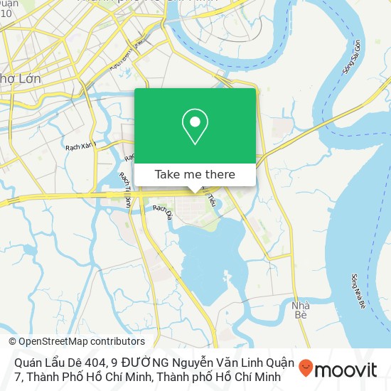 Bản đồ Quán Lẩu Dê 404, 9 ĐƯỜNG Nguyễn Văn Linh Quận 7, Thành Phố Hồ Chí Minh