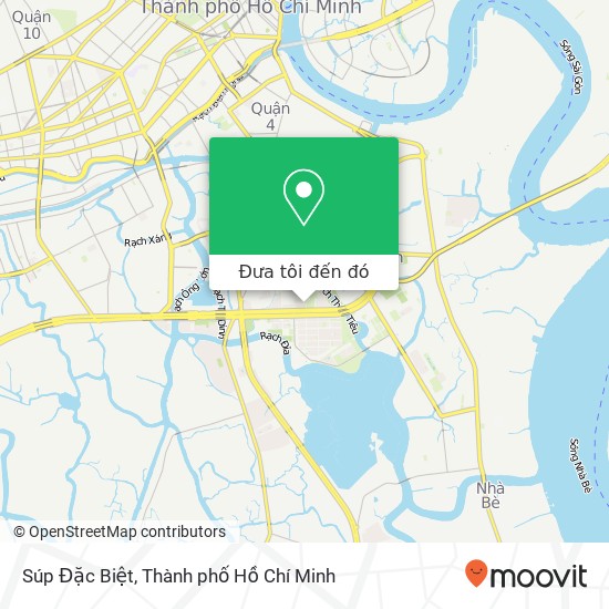 Bản đồ Súp Đặc Biệt, ĐƯỜNG Số 6 Quận 7, Thành Phố Hồ Chí Minh